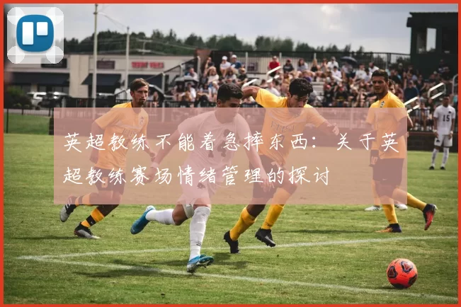 英超教练不能着急摔东西：关于英超教练赛场情绪管理的探讨