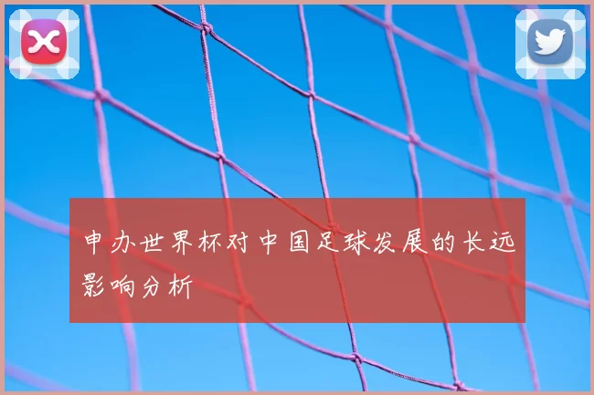 申办世界杯对中国足球发展的长远影响分析
