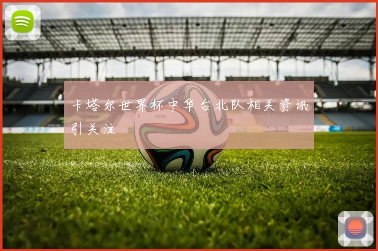卡塔尔世界杯中华台北队相关资讯引关注